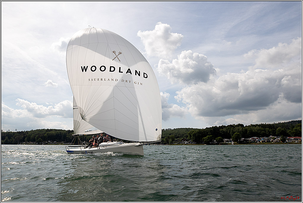 J70 - WOODLAND, 12.06.2021 Segelboot; Segeln; Woodland; Spinnaker; J70; Sorpesee; Sauerland